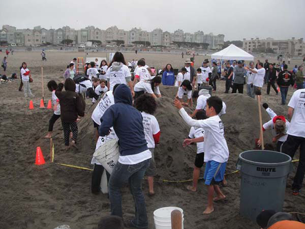 Contest Day at the beach