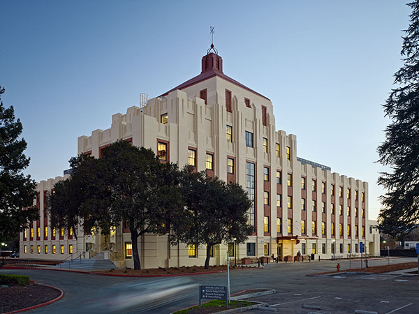 Exterior of Hoover Pavilion